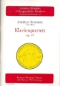Quartett op.19 f�r Violine, Viola, Violoncello und Klavier Partitur und Stimmen