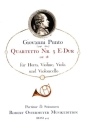 Quartetto Nr.3 E-Dur op.18 f�r Horn, Violine, Viola und Violoncello Partitur und Stimmen