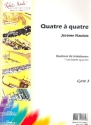 Quatre � quatre f�r 4 Posaunen Partitur und Stimmen
