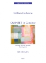 Quintet in g Minor for flute, clarinet, bassoon, horn and piano parts