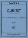 Quintet op.97 in Eb Major for 2 violins, 2 violas and violoncello parts