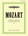 Quintett A-Dur KV581 f�r Klarinette und Streichquartett Stimmen