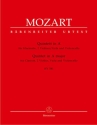 Quintett A-Dur KV581 f�r Klarinette und Streichquartett Stimmen