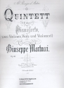Quintett C-Dur op. 45 f�r 2 Violinen, Viola, Violoncello und Klavier Partitur und Stimmen