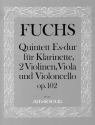 Quintett Es-Dur op.102 f�r Klarinette und Streichquartett Stimmen