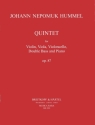 Quintett Es-Dur op.87 f�r Violine, Viola, Violoncello, Kontraba� und Klavier