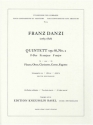 Quintett F-Dur op.68,2 f�r Fl�te, Oboe, Klarinette, Horn und Fagott Stimmen