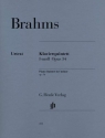 Quintett f-Moll op.34 f�r 2 Violinen, Viola, Violoncello und Klavier