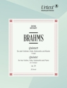 Quintett f-Moll op.34 f�r Klavier und Streichquartett Partitur und Stimmen