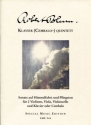 Quintett f�r Klavier (Cembalo) und Streichquartett Partitur und Stimmen