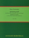 Quintett g-Moll f�r Fl�te, Oboe, Klarinette, Horn und Fagott Partitur und Stimmen