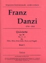 Quintette Band 1 op.56 (Nr.1-3) f�r Fl�te, Oboe, Klarinette, Horn und Fagott Partitur