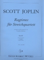 Ragtimes Band 2 f�r Streichquartett Partitur+Stimmen