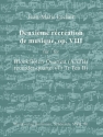 R�cr�ation de musique no.2 op.8 f�r 4 Blockfl�ten (AATB) Partitur und Stimmen