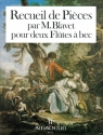 Recueil de pi�ces 2 pour 2 fl�tes � bec