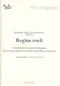 Regina coeli f�r Sopran, Violoncello und BC Partitur und Violoncellostimme