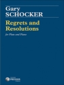 Regrets and Resolutions for flute and piano