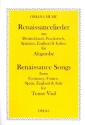 Renaissancelieder f�r Altgambe und Bassgambe Spielpartitur