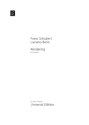 Rendering f�r Orchester Partitur