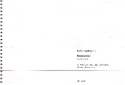 Resonanzen f�r Fl�te (auch Picc), Klarinette, Violine, Violoncello und Klavier Partitur Din A4