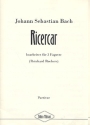 Ricercar � 3 f�r 3 Fagotte Partitur und Stimmen