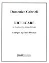 Ricercare for trombone (or violoncello) solo