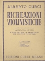 Ricreazioni violinistiche vol.1 per violino e pianoforte
