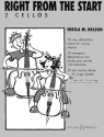 Right from the Start for 2 cellos score