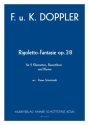 Rigoletto-Fantasie op.38 f�r 2 Klarinetten, Bassetthorn und Klavier Partitur und Stimmen