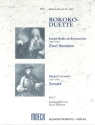 Rokoko - Duette Band 2 f�r 2 Violoncelli (Gamben, Fideln) 2 Spielpartituren