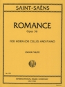 Romance op.36 for horn (or cello) and piano