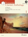 Romantic Clarinet Anthology Vol.1 (+Online-Audio) for clarinet and piano