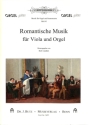 Romantische Musik Band 1 f�r Viola und Orgel