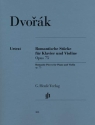 Romantische St�cke op.75 f�r Violine und Klavier