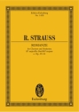 Romanze Es-Dur AV61 f�r Klarinette und Orchester Studienpartitur