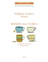 Rondo alla turca KV331 for 4 clarinets score and parts