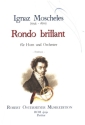 Rondo brillant f�r Horn und Orchester Partitur