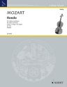 Rondo C-Dur KV 373 f�r Violine solo, Streicher, 2 Oboen und 2 H�rner Klavierauszug mit Solostimme