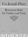 Rousseau-Suite f�r Violine und Viola Partitur und Stimmen