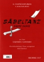 S�beltanz aus Gajaneh f�r Klavier