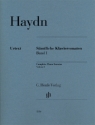 S�mtliche Klaviersonaten Band 1 f�r Klavier broschiert