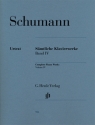 S�mtliche Klavierwerke Band 4 f�r Klavier