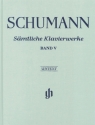 S�mtliche Klavierwerke Band 5 f�r Klavier gebunden