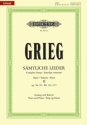 S�mtliche Lieder Band 2 op.58-70 und EG121-157 f�r Gesang und Klavier