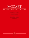 S�mtliche Lieder f�r hohe Singstimme und Klavier