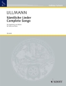 S�mtliche Lieder f�r Singstimme und Klavier