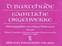 S�mtliche Orgelwerke Band 2 Tokkaten, Pr�ambulum, Ciakonen, Passacaglia, Pr�ludien, Kanzonen