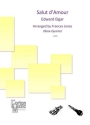 Salut d'Amour for 3 oboes and cor anglais score and parts
