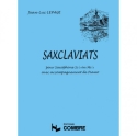 Saxclaviats pour saxophone en sib ou mib et piano