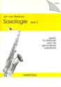Saxologie vol.2 speelboek voor de gevorderde saxofonist
